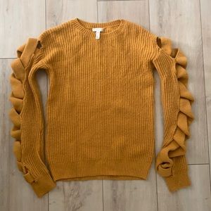 Mustard Gold Knitted Sweater Nordstrom